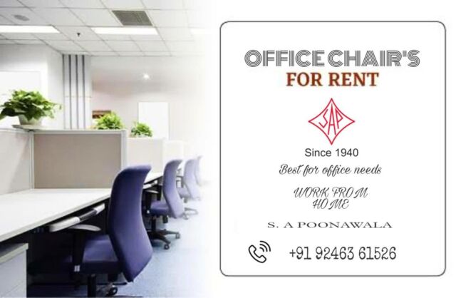 Revolving chairs to help you with your long hours of work so that neither your work is compromised nor your comfort. 
#sapoonawala #revolvingchairs #revolvingchair #officechair #chaironrent #furniturerental #furnitureonrent #appliancesonline #appliancesonrent #furnitureonline #furniturerentals #chairrentals #workfromhome